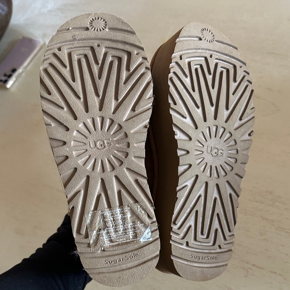 UGG Tan Suede Ankle Boots - Picture 2 of 5